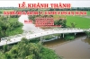 Hỗ trợ kinh phí xây dựng cầu ở ấp Nhựt Tân nối liên 5 xã Tân Phước Tây