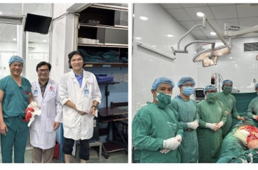 Một trường Hợp Sarcoma sụn độ ác cao vùng chậu  được phẫu thuật tháo nửa khung chậu kết hợp liên chuyên khoa  Chấn thương Chỉnh hình, Ung bướu-Tiết Niệu và Ngoại Tiêu Hóa