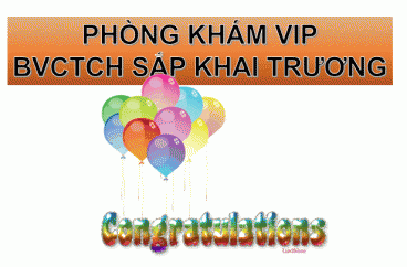 KHAI TRƯƠNG PHÒNG KHÁM CHUYÊN GIA