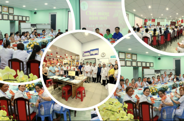 BAN GIÁM ĐỐC BV THĂM HỎI, ĐỘNG VIỆN VÀ LÌ XÌ TẾT CHO BỆNH NHÂN Ở LẠI ĐIỀU TRỊ TRONG DỊP TẾT