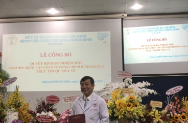 CÔNG BỐ QUYẾT ĐỊNH BỔ NHIỆM GIÁM ĐỐC BV CTCH TPHCM