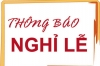 Thông báo nghỉ lễ Quốc Khánh 02/9 (Từ 01/9 - 04/9)
