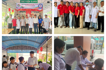Tổ chức khám tầm soát bệnh lý cơ xương khớp - cột sống cho học sinh tiểu học nhân Ngày Sức khỏe toàn dân (07/4)