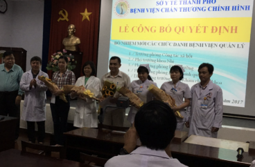 BỔ NHIỆM MỚI CÁC CHỨC DANH BỆNH VIỆN