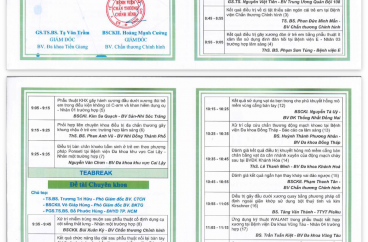 HỘI NGHỊ MẠNG LƯỚI CHẤN THƯƠNG CHỈNH HÌNH LẦN THỪ 28 TẠI TIỀN GIANG