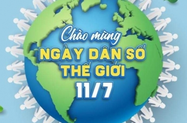 Hưởng ứng ngày dân số thế giới 11/7, Việt Nam với chủ đề "đầu tư cho công tác dân số là đầu tư cho phát triển bền vững"