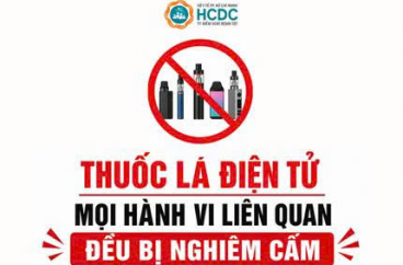 Thuốc lá điện tử: Mọi hành vi liên quan đều bị nghiêm cấm