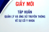 TAP HUAN QUAN LY VA UNG XU TRUYEN THONG VE SU CO Y KHOA