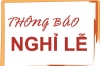 THO6NG BÁO NGHỈ LỄ 02/09/2018