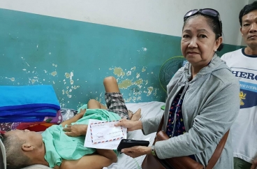 MẠNH THƯỜNG QUÂN HỖ TRỢ VIỆN PHÍ CHO BỆNH NHÂN KHOA CỘT SỐNG B
