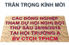 HỘI THẢO KHOA HỌC LẦN XXIV: CHUYÊN ĐỀ "ĐIỀU TRỊ BẢO TỒN GÃY ĐẦU DƯỚI XƯƠNG QUAY"
