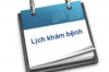 Lịch khám bệnh