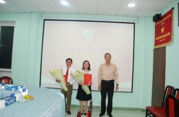 Công bố bổ nhiệm Bí thư và Phó Bí thư BV Chấn thương Chỉnh hình