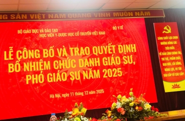 Chúc mừng Bác sĩ Võ Quang Đình Nam được công nhận chức danh Phó Giáo sư
