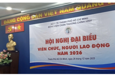 HỘI NGHỊ ĐẠI BIỂU VIÊN CHỨC, NGƯỜI LAO ĐỘNG BỆNH VIỆN CTCH NĂM 2026