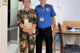 Thư tay bệnh nhân cám ơn khoa Chi trên