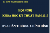 CÁC BÀI BÁO CÁO HỘI NGHỊ KHKT 2017