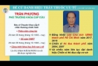 Danh sách đề cử Thầy thuốc ưu tú